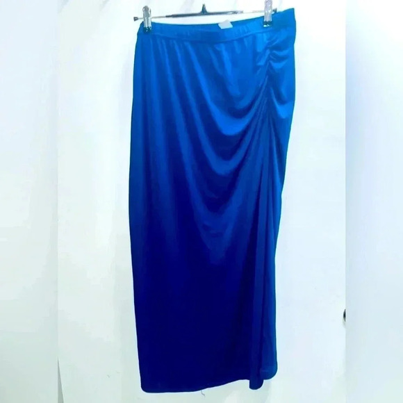 Bob Mackie Royal Blue Skirt Size Large - Picture 1 of 5